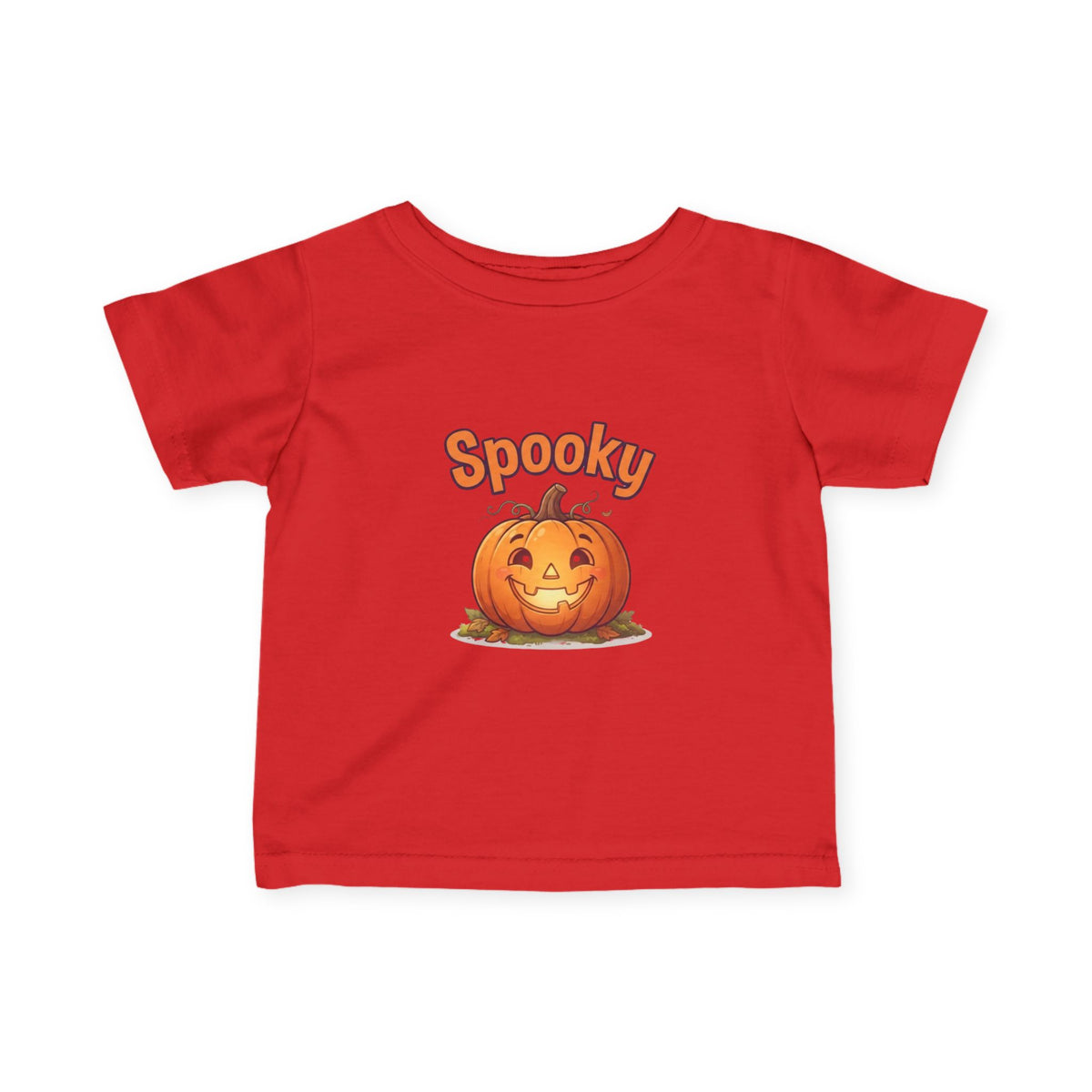 Halloween Jack-O-Lantern Baby Tee | Spooky Pumpkin Infant Shirt