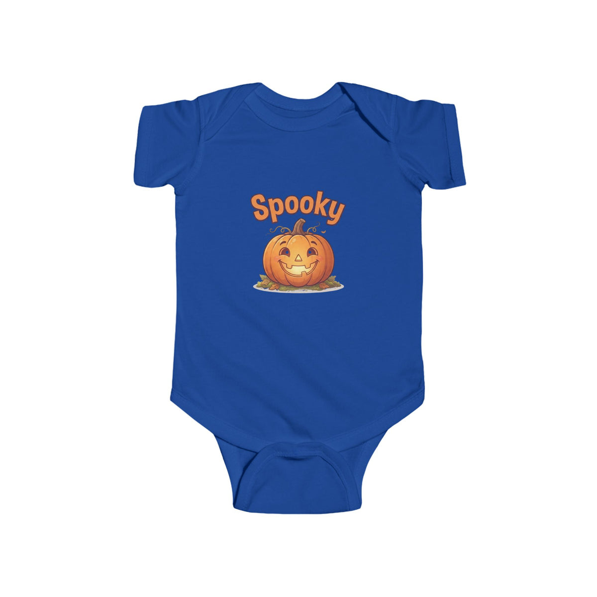 Jack-O-Lantern Baby Bodysuit | Bubble Letter Halloween Infant Onesie