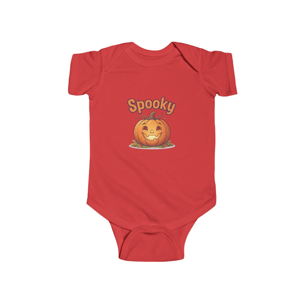 Jack-O-Lantern Baby Bodysuit | Bubble Letter Halloween Infant Onesie