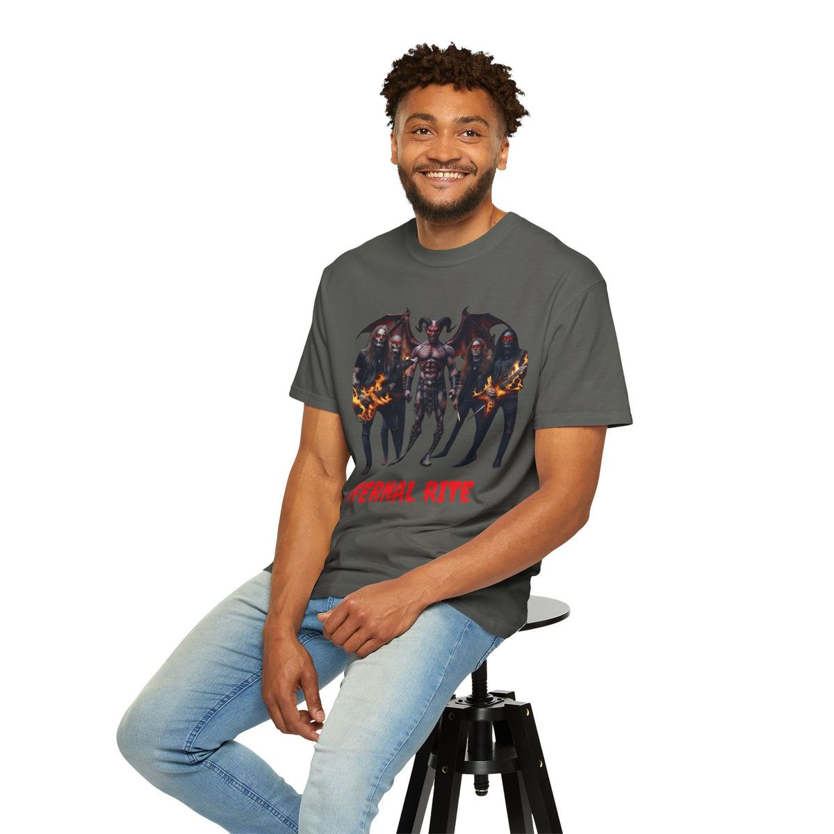 Infernal Rite "Full Lineup" Heavyweight Streetwear Metal Band Tee