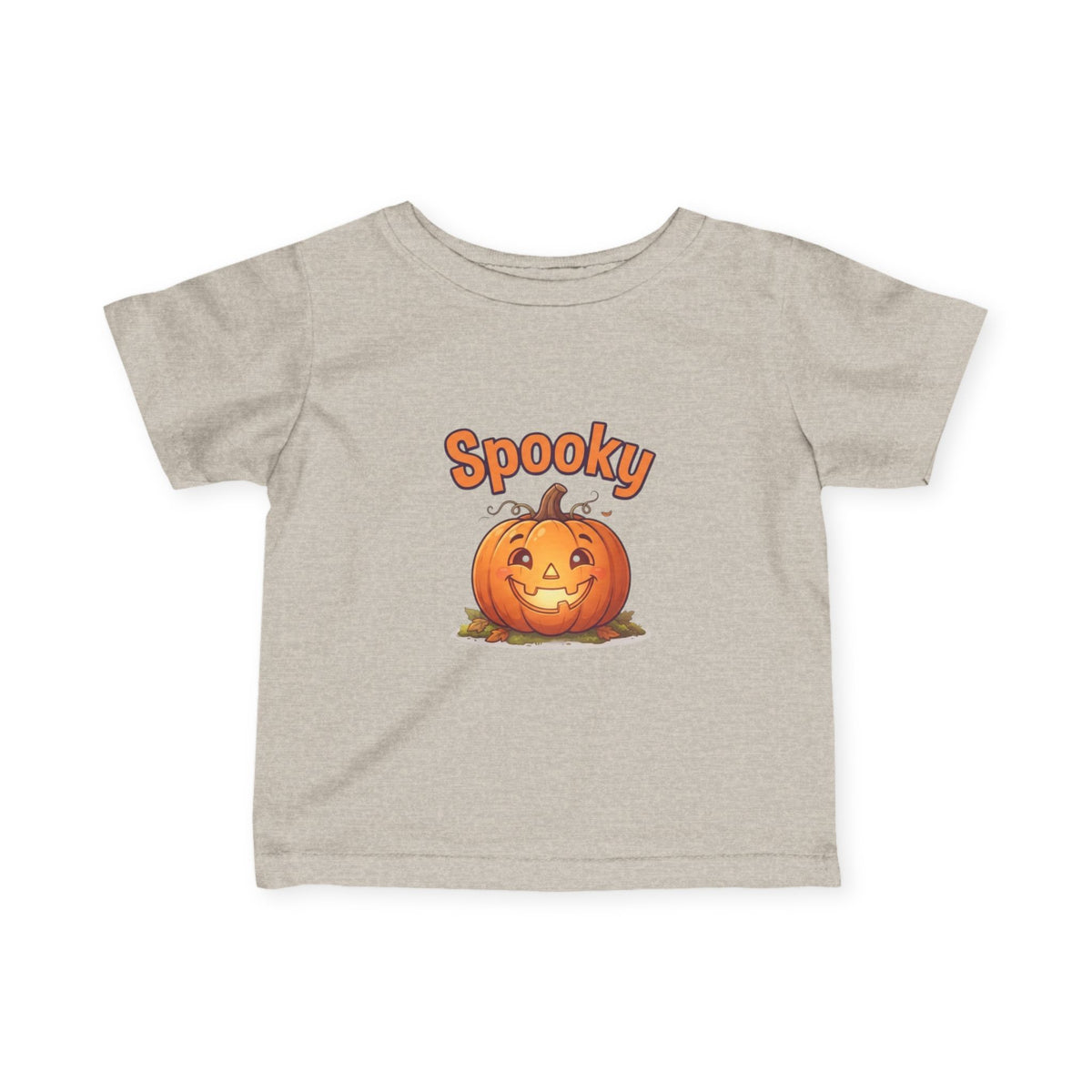 Halloween Jack-O-Lantern Baby Tee | Spooky Pumpkin Infant Shirt