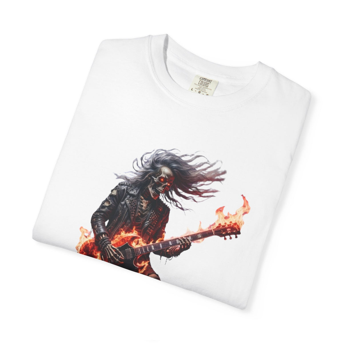 Infernal Rite "CC Fuego" Heavyweight Streetwear Metal Guitarist Tee