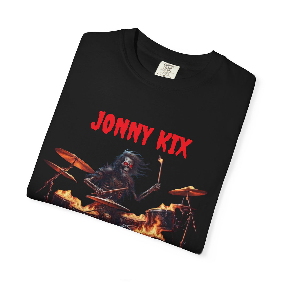 Infernal Rite  "Jonny Kix" Drummer Rock Band Tee