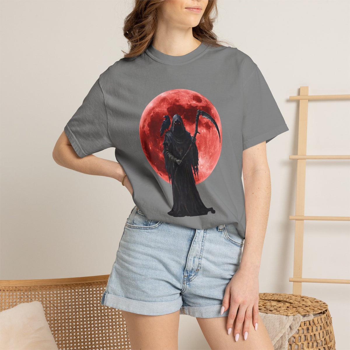 Infernal Rite "Summon the Boatman" Blood Moon Heavyweight Graphic Tee