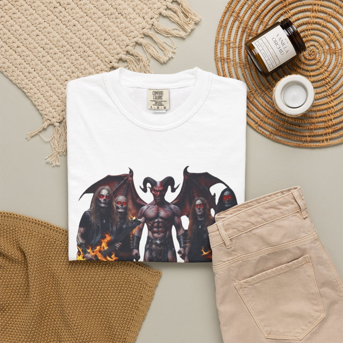 Infernal Rite "Full Lineup" Heavyweight Streetwear Metal Band Tee