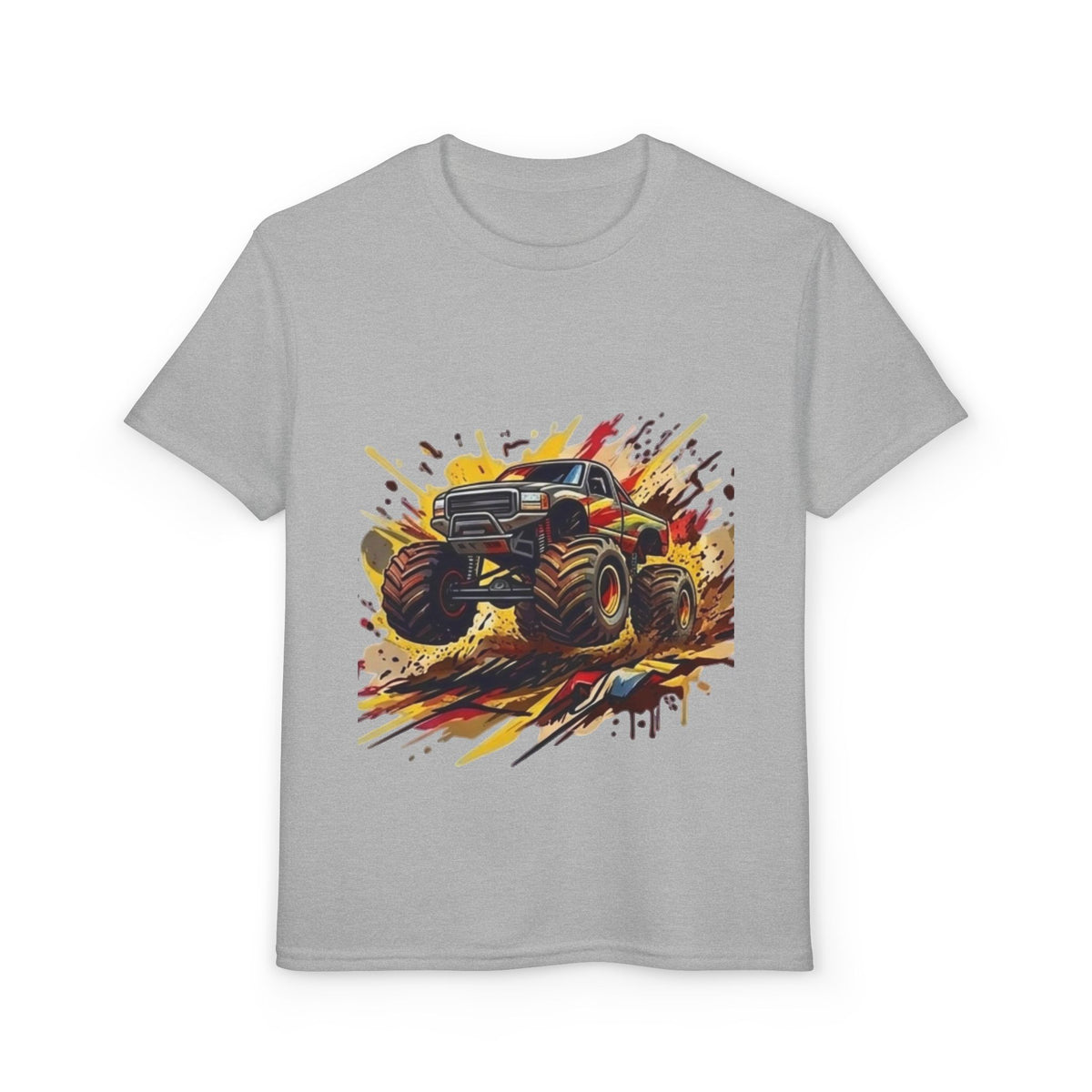 Copy of Monster Truck Illustration Youth T-Shirt | Mud Splash Racing
