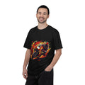 Flaming Sportbike Rider T-shirt | Motorcycle Racing Tee