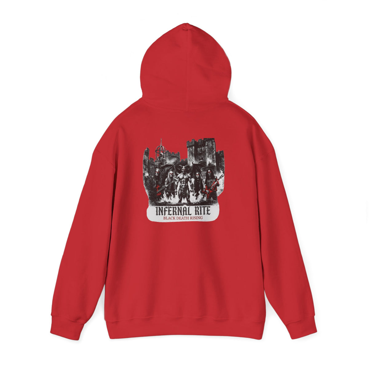 Infernal Rite "Black Death Rising" Premium Streetwear Heavyweight Hoodie