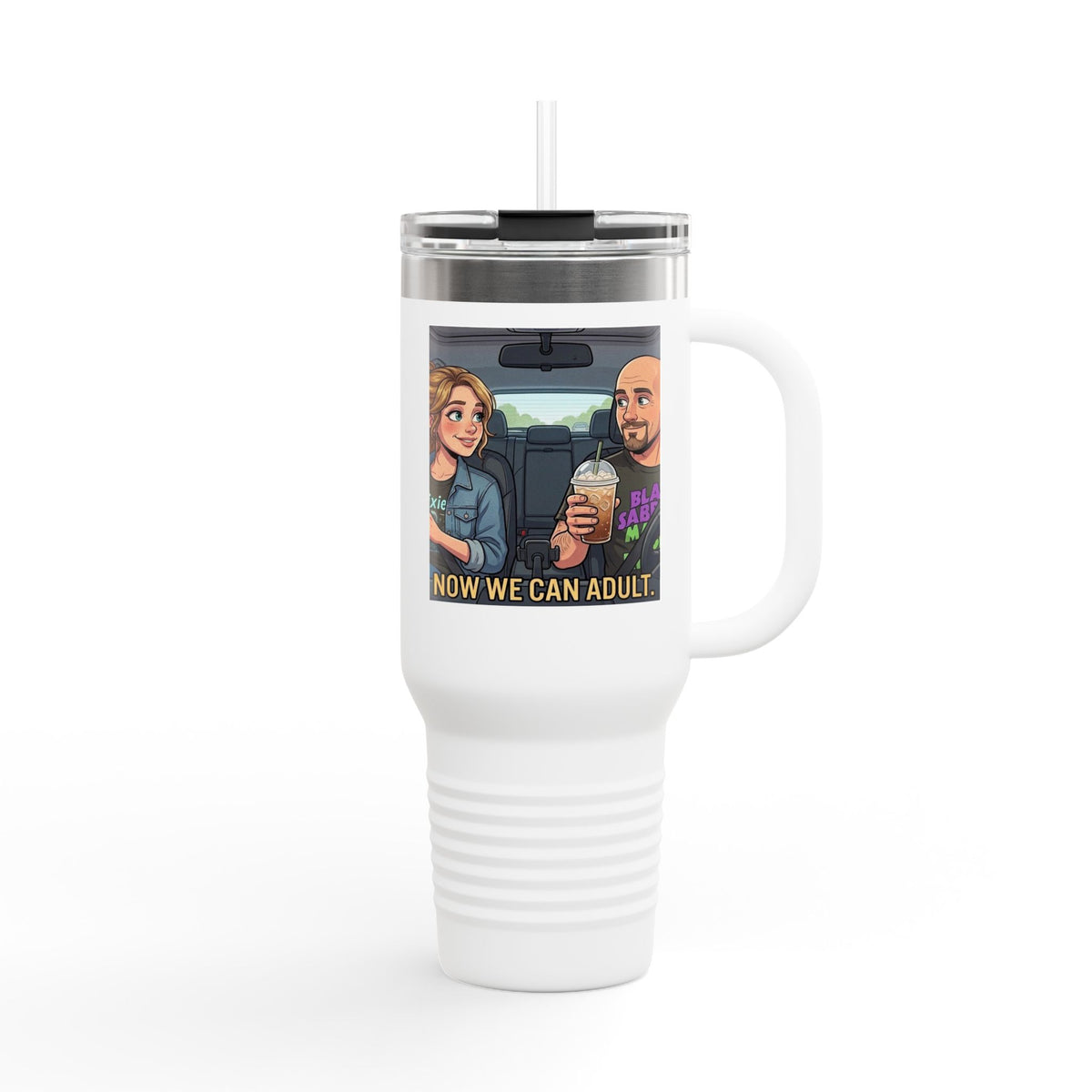 Now We Can Adult travel mug | 40oz insulated tumbler