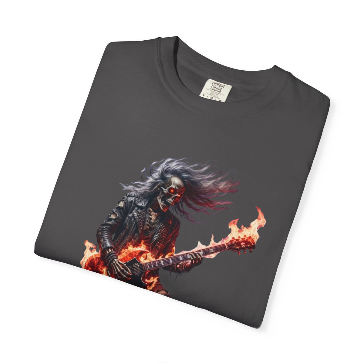 Infernal Rite "CC Fuego" Heavyweight Streetwear Metal Guitarist Tee