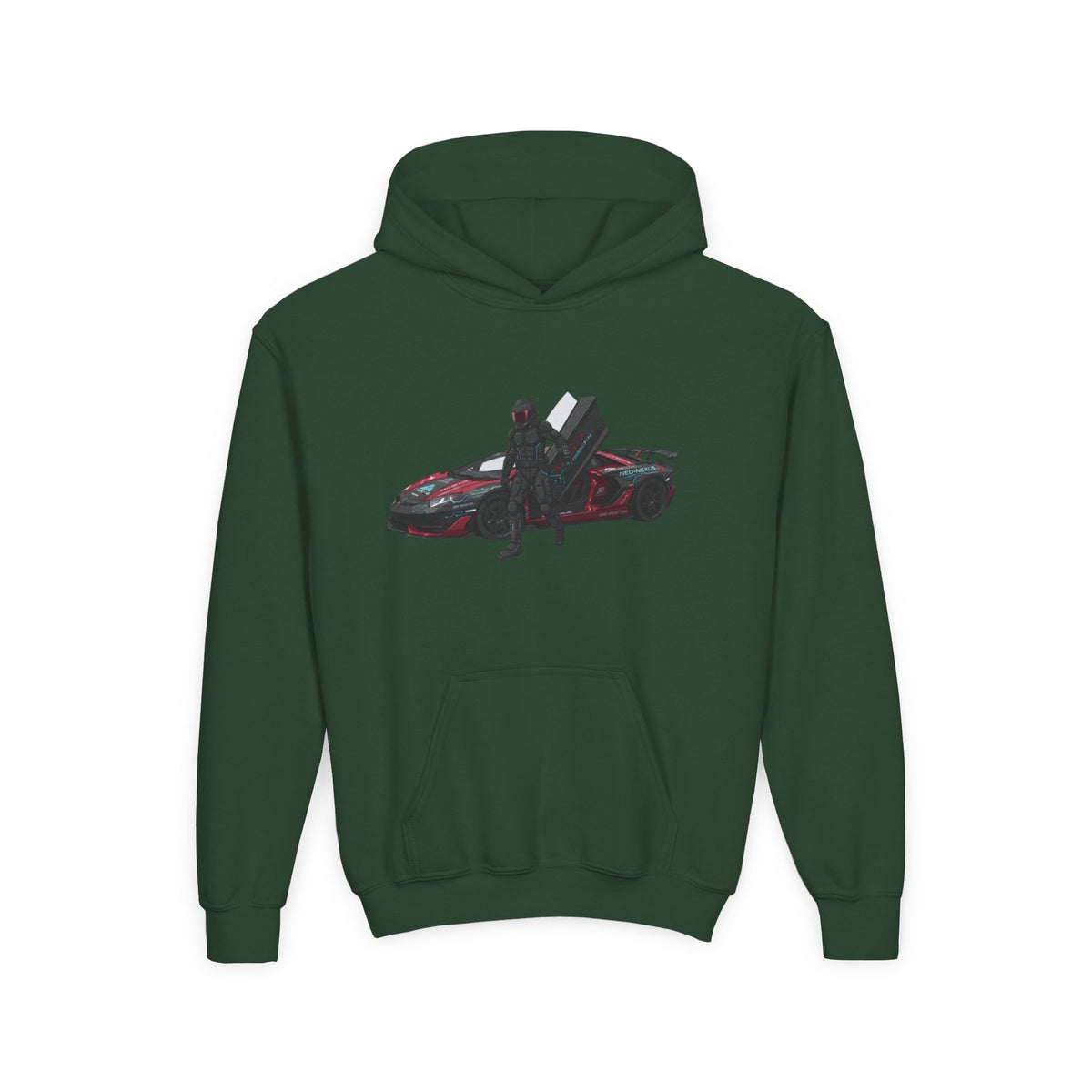 Kids Villain Hoodie, Void Rift Solo Car Kids Sweatshirt, Youth Nemesis Driver Retro Anime Graphic Pullover