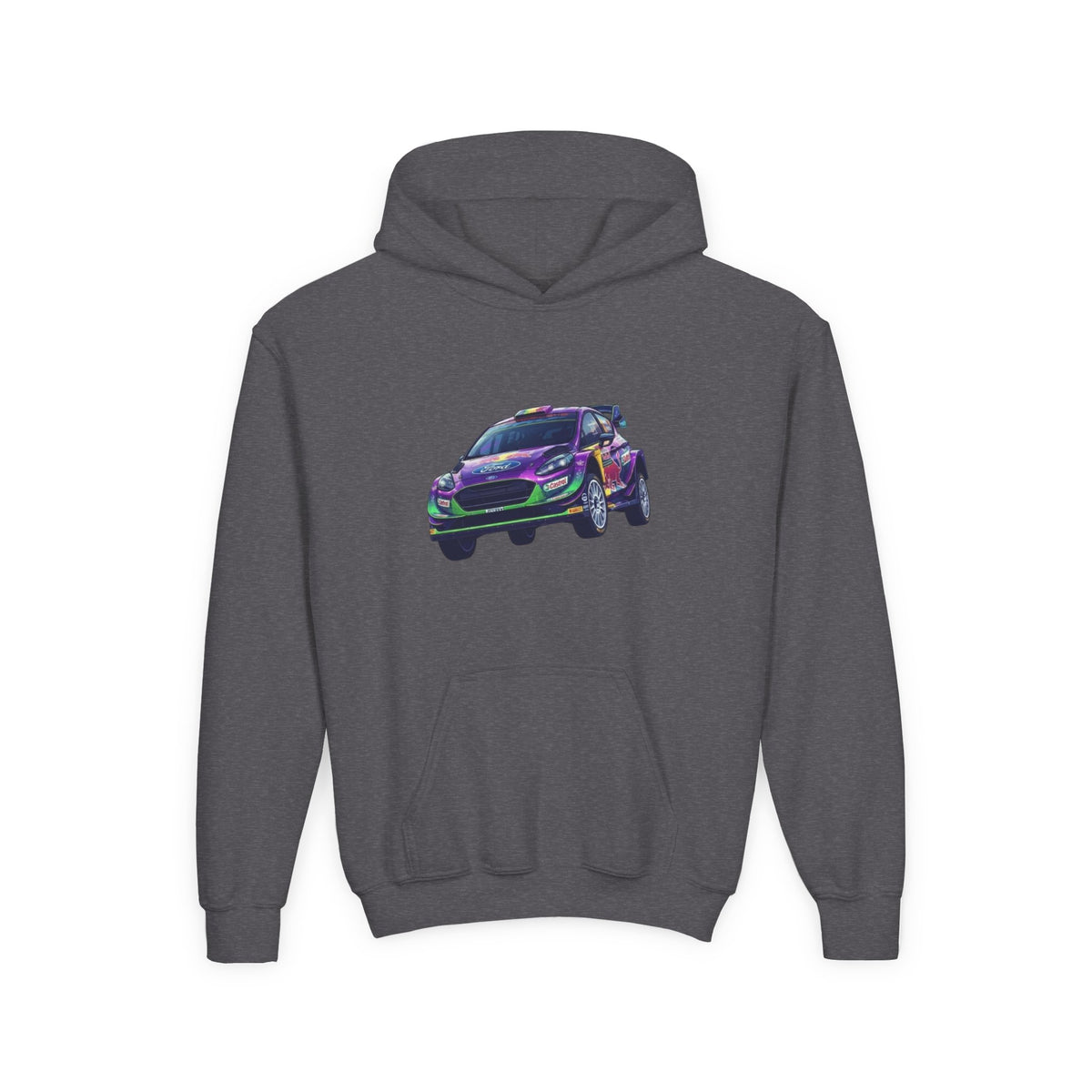 Airborne Stage Hoodie, Dirt Racing Kids Sweatshirt, Youth Apex Jump Graphic Pullover