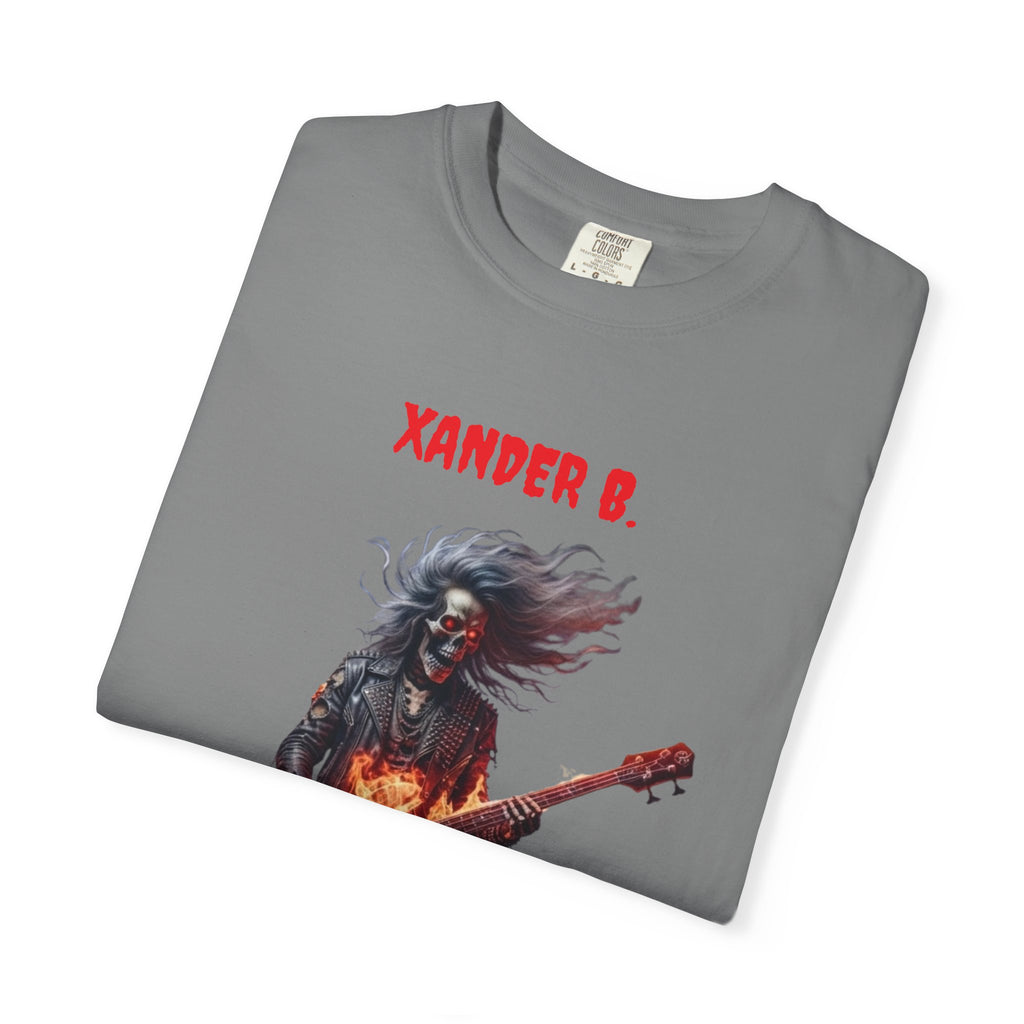 Infernal Rite "XANDER B" Heavyweight Streetwear Metal Bass Guitarist Tee