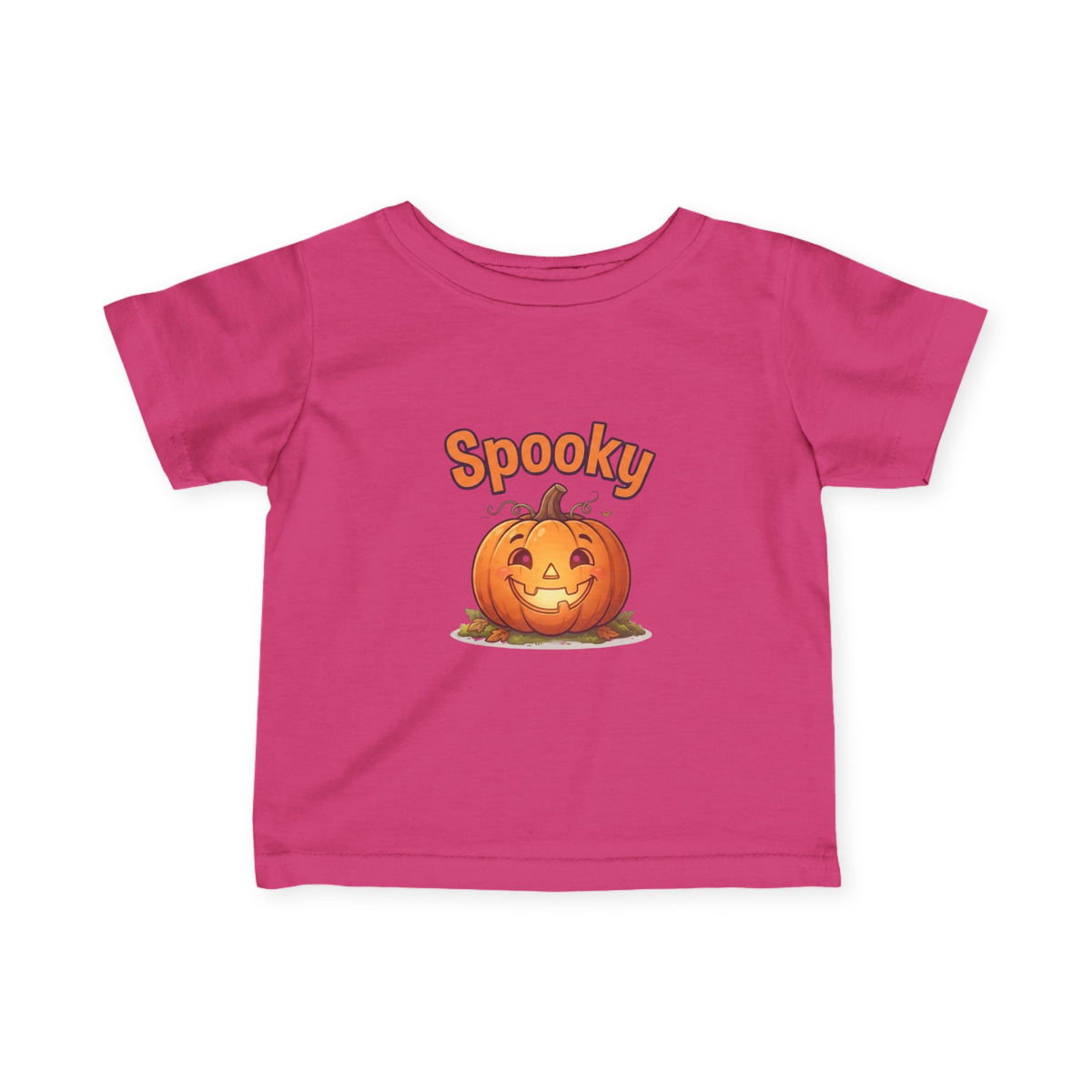 Halloween Jack-O-Lantern Baby Tee | Spooky Pumpkin Infant Shirt