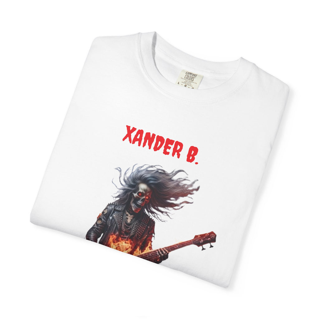 Infernal Rite "XANDER B" Heavyweight Streetwear Metal Bass Guitarist Tee